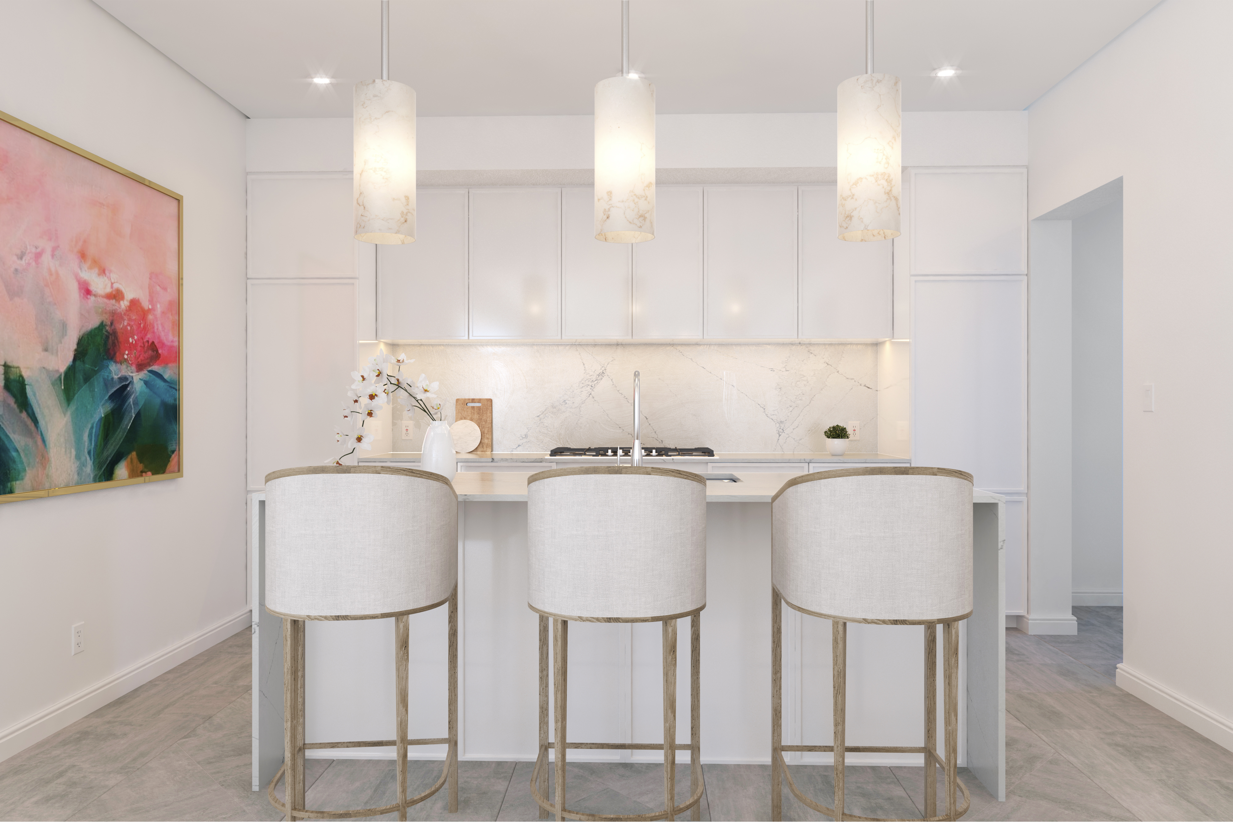 Golden Acre Phase 2 - Block A - Kitchen Area