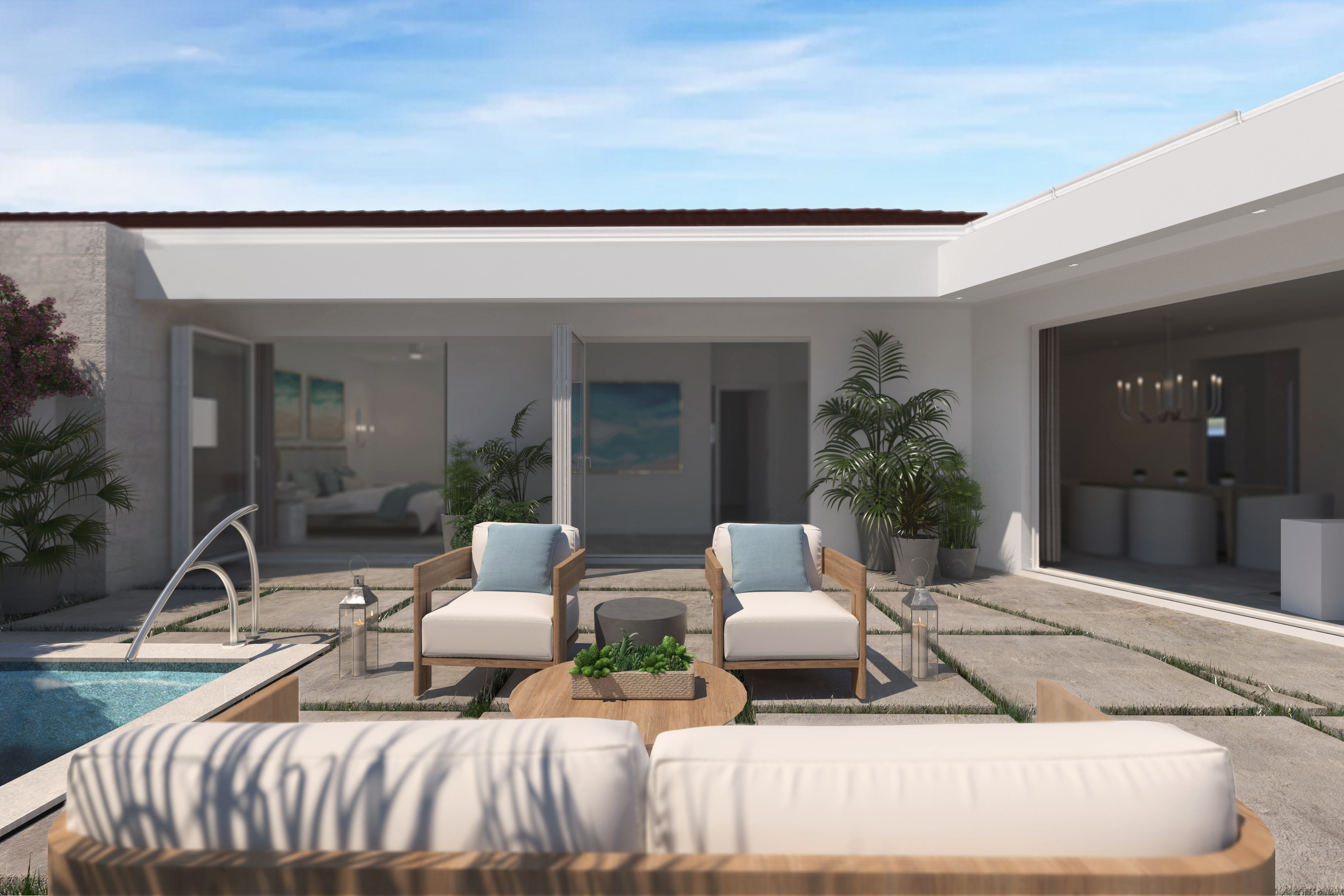 Golden Acre Phase 2 - Block A - Pool & Patio Area